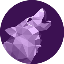 Purple Westwind wolf logo, representing 3D Print products and solutions