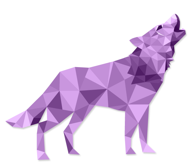 Purple Westwind wolf logo, representing 3D Print